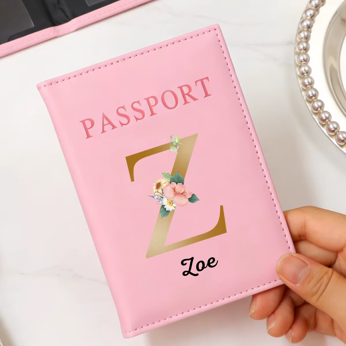 Porte-passeport personnalisé pour les voyages