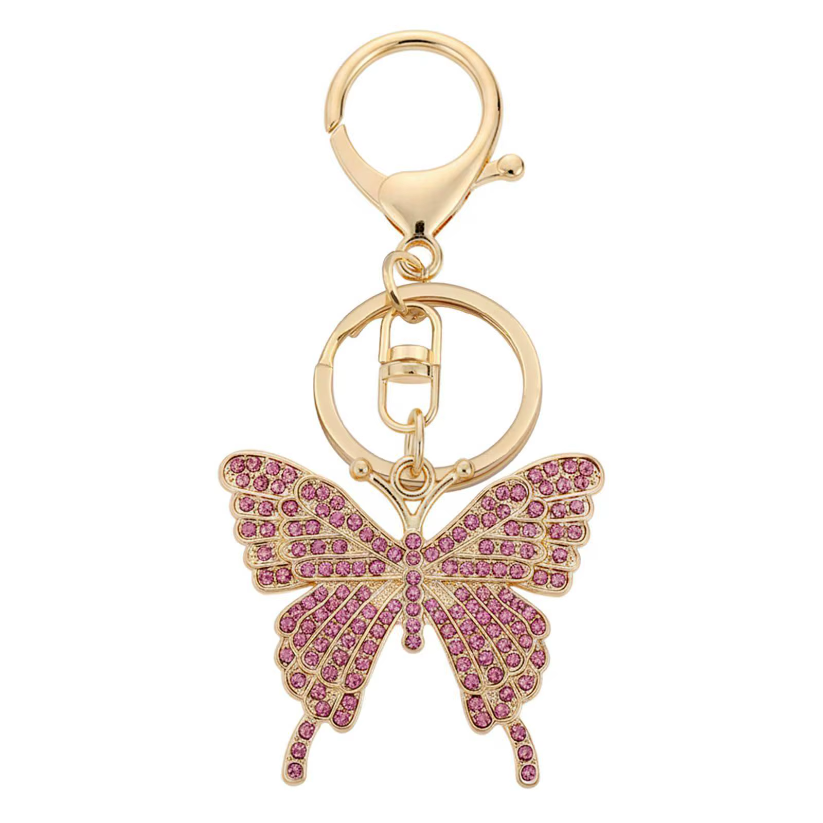 Porte-clés en forme de papillon pour femmes, accessoires pour sac à dos