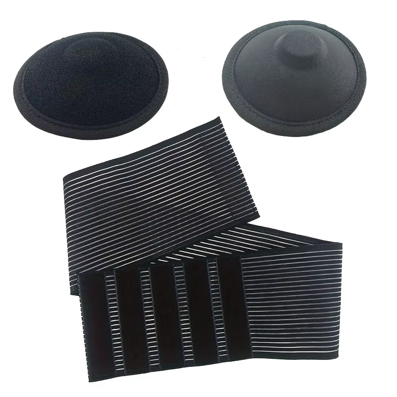 Ceinture de soutien pour hernie ombilicale pour hommes et femmes, avec coussinet de compression amovible en silicone, classeur abdominal pour la récupération post-chirurgicale