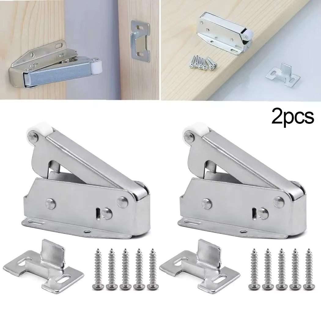Loquet Tactile pour Porte de Grenier, Poussée pour Ouvrir les Meubles, Panneau Chi, Armoire, Fermeture Réglable