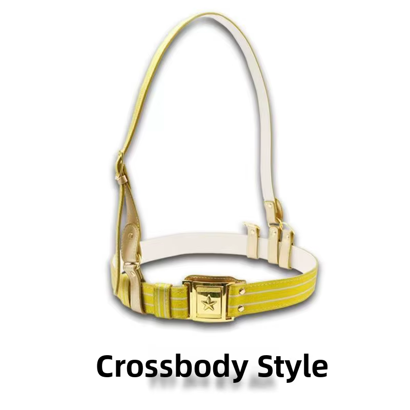 Ceinture de travail en cuir véritable pour homme
