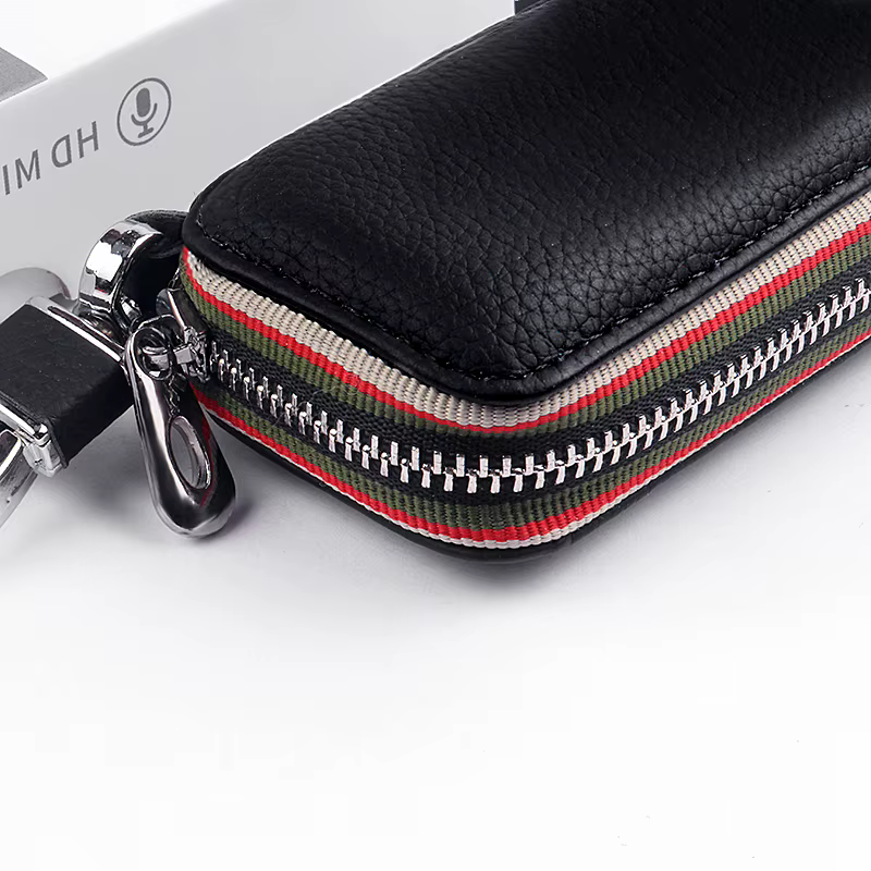 Organisateur de cartes clés en cuir pour voiture