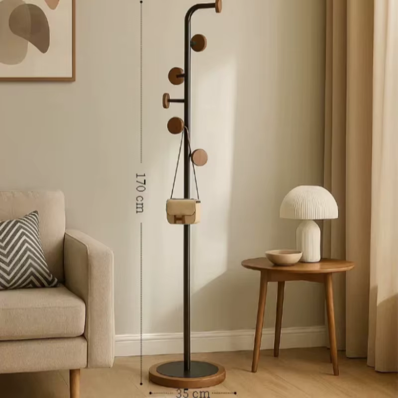 Porte-manteau design de luxe en bois, style îlot, pour vêtements et vestes, pour salon et hôtel, Appendiabiti Da Parete, Mobilier d'hôtel