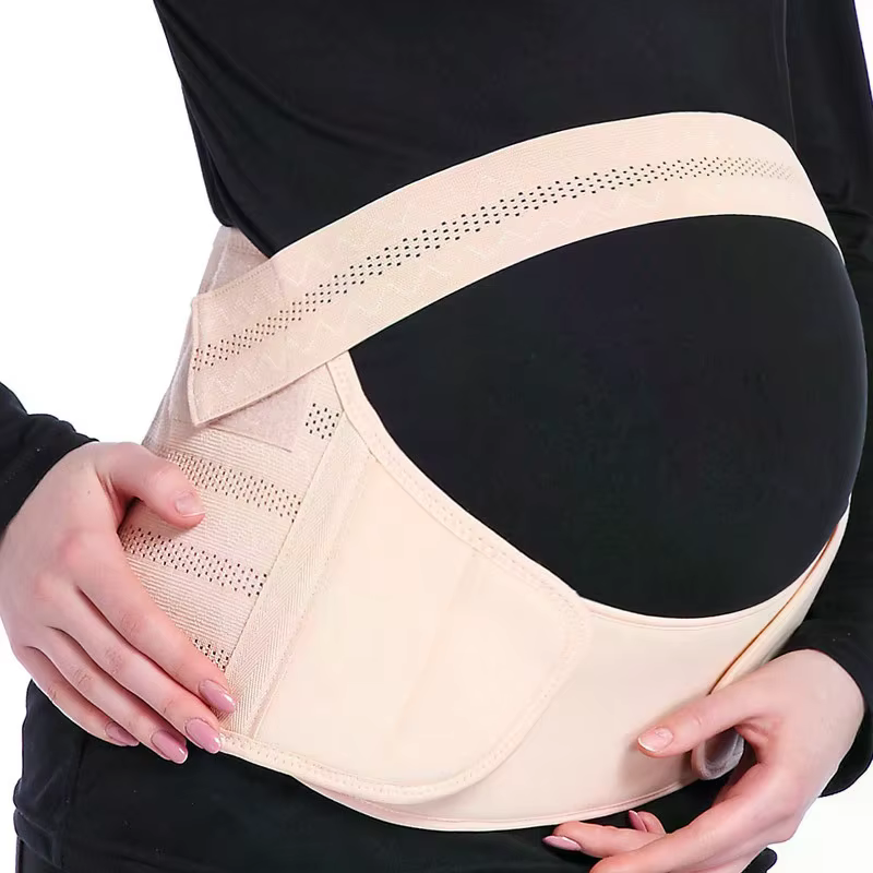 Bande de soutien de maternité de grossesse, ceinture abdominale réglable pour soulager les maux de dos et soutien du ventre