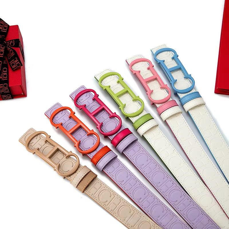 Ceinture en cuir réversible pour femme, ceinture en cuir de vachette, taille plus, noir, marron, ceinture tendance pour jeans, robe, ceinture de taille, boîte cadeau