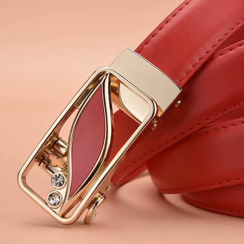 Ceinture polyvalente à boucle automatique pour femmes