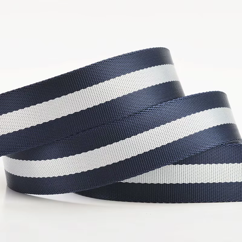 Ceinture en toile à boucle Double boucle pour hommes