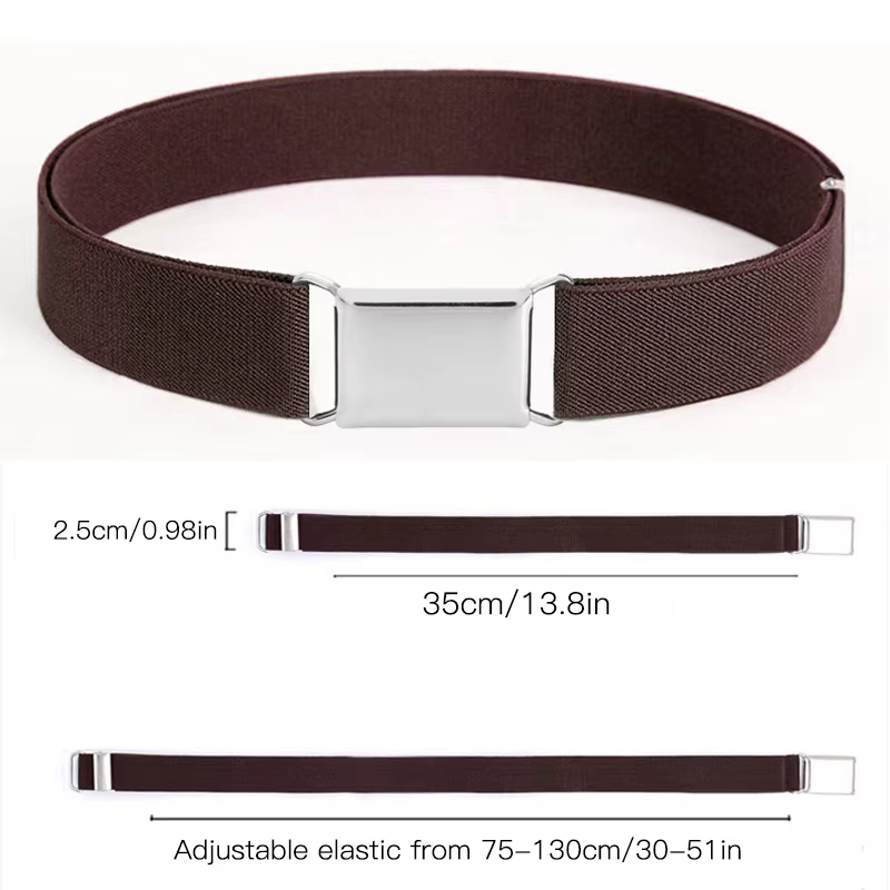 Ceinture extensible élastique réglable pour femmes
