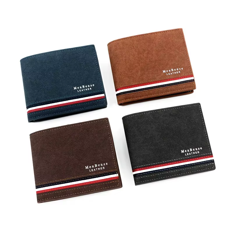 Portefeuille court de luxe pour hommes