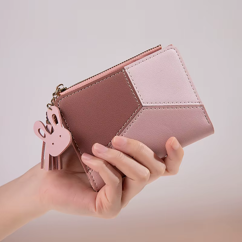 Portefeuille femme cuir PU