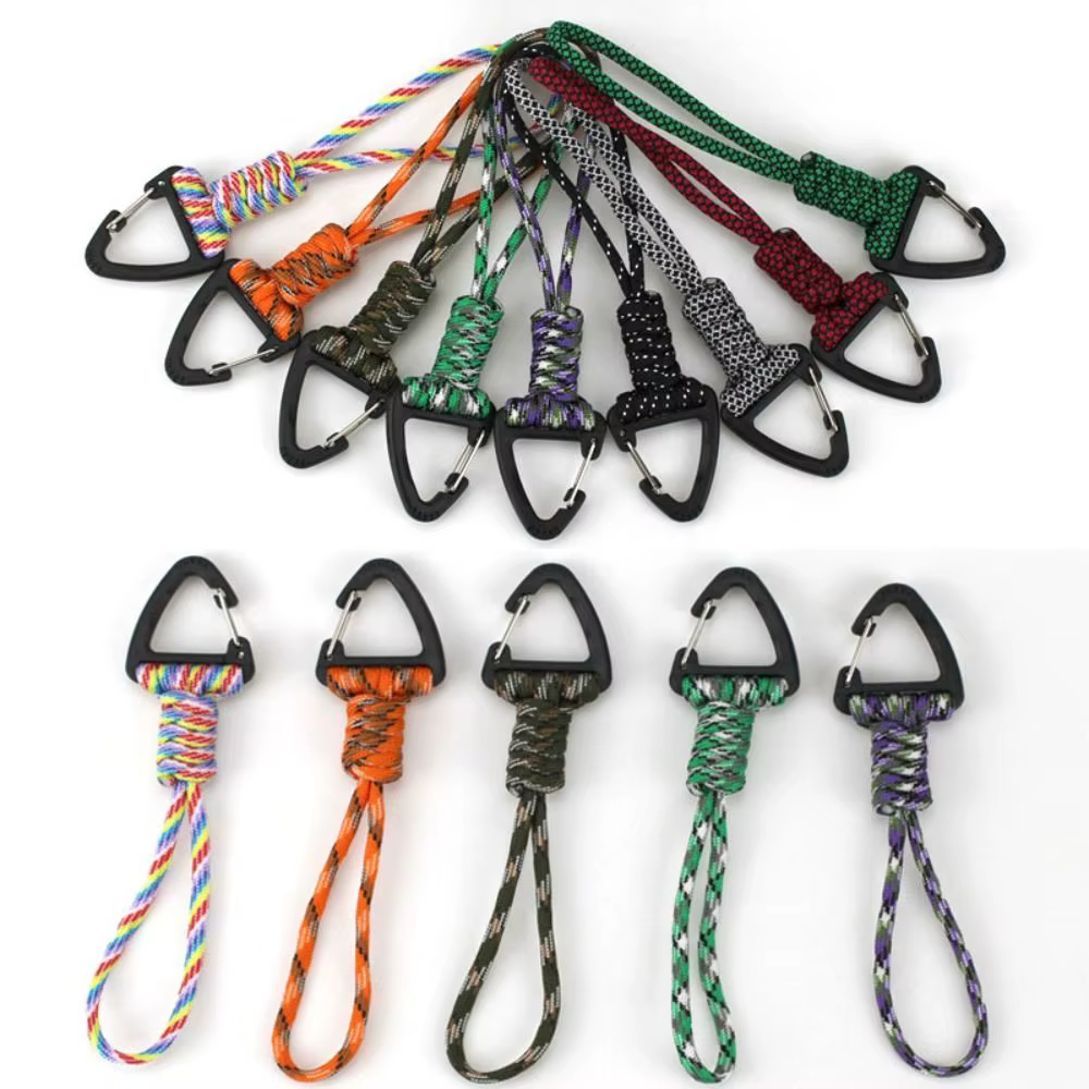 Porte-clés en paracorde de haute qualité et haute résistance