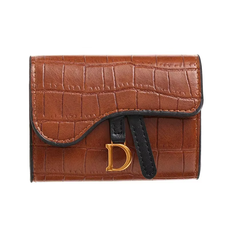Portefeuille Mini de Luxe en Cuir PU pour Femme