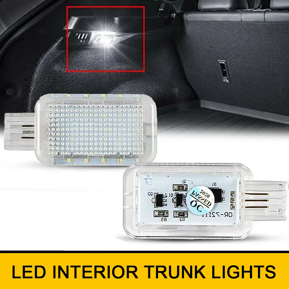 Lumières intérieures de porte de voiture à LED, plancher de courtoisie, Trun, Land Rover Defender, L663, 90, 110, 130, Range Rover dehors, L494, SVR, Llecture, 2 pièces