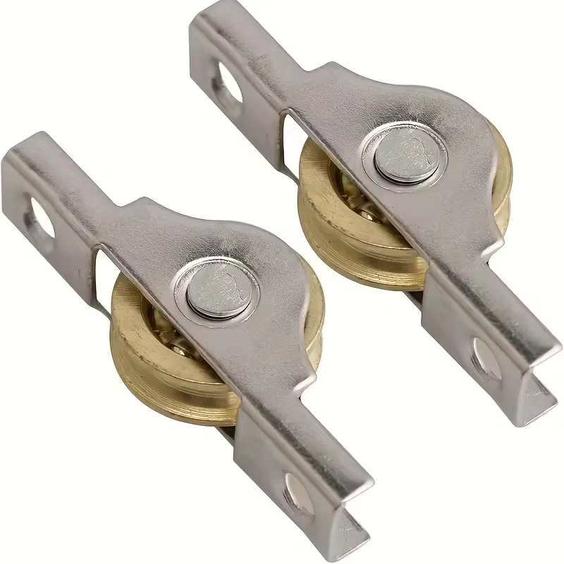 Portes coulissantes pour la maison, rails coulissants, moustiquaires, roulettes de porte, roulettes de porte de balcon, accessoires, 1/2/4 pièces