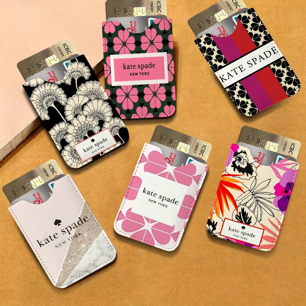 Porte-cartes en cuir léger K-Kate S-Spade