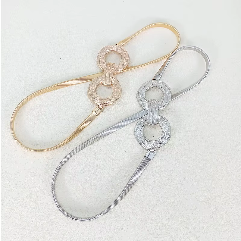 Ceinture en métal élégante pour femmes