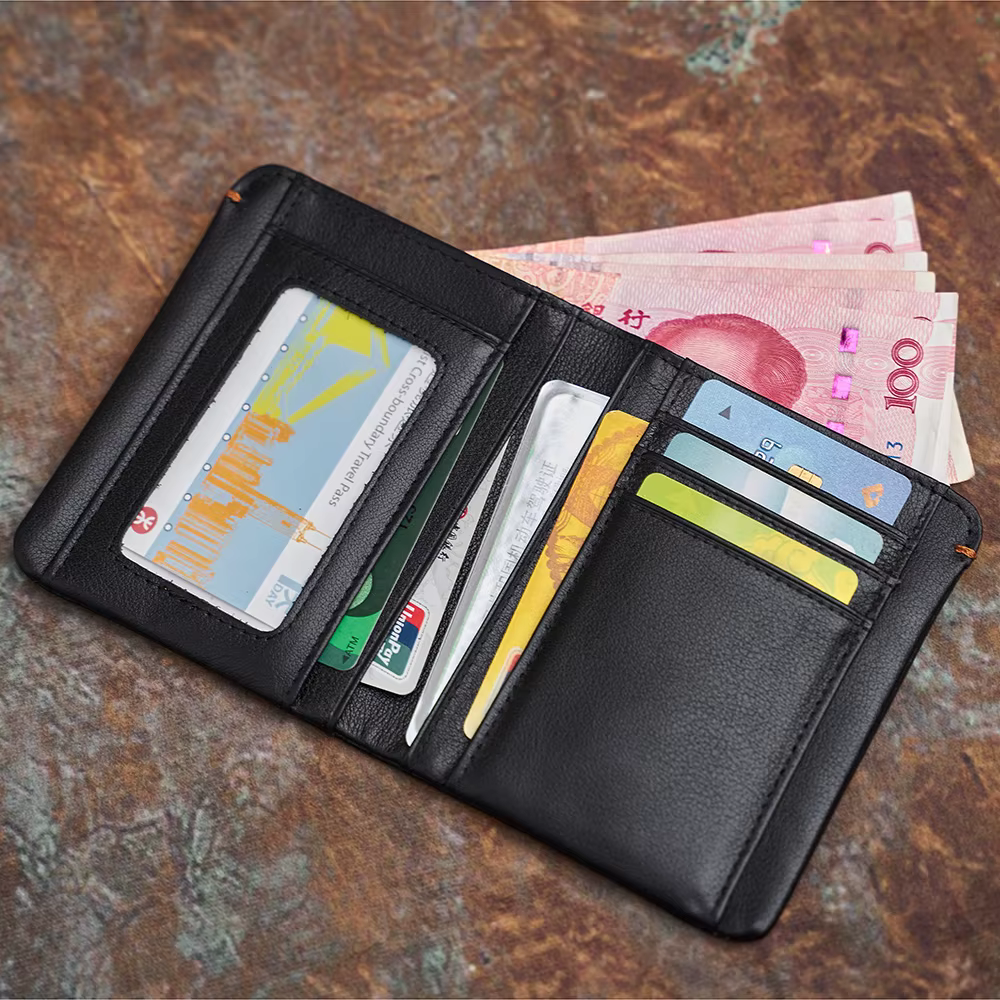 NASVA – portefeuille en cuir pour hommes et femmes