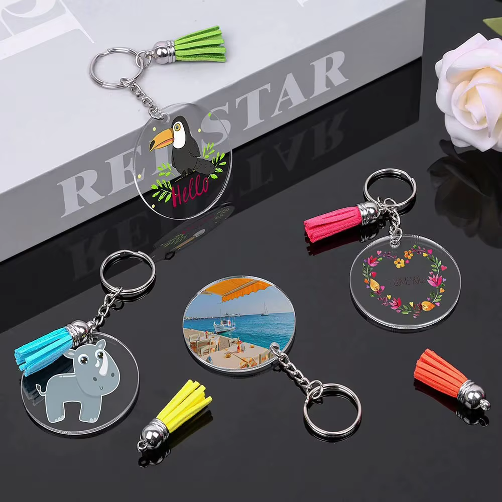 Kit de fabrication de porte-clés en acrylique