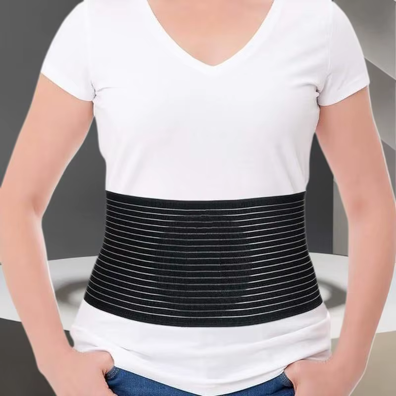Ceinture de soutien pour hernie ombilicale pour hommes et femmes, attelle abdominale avec coussinet de soutien pour hernie, aide à soulager la douleur