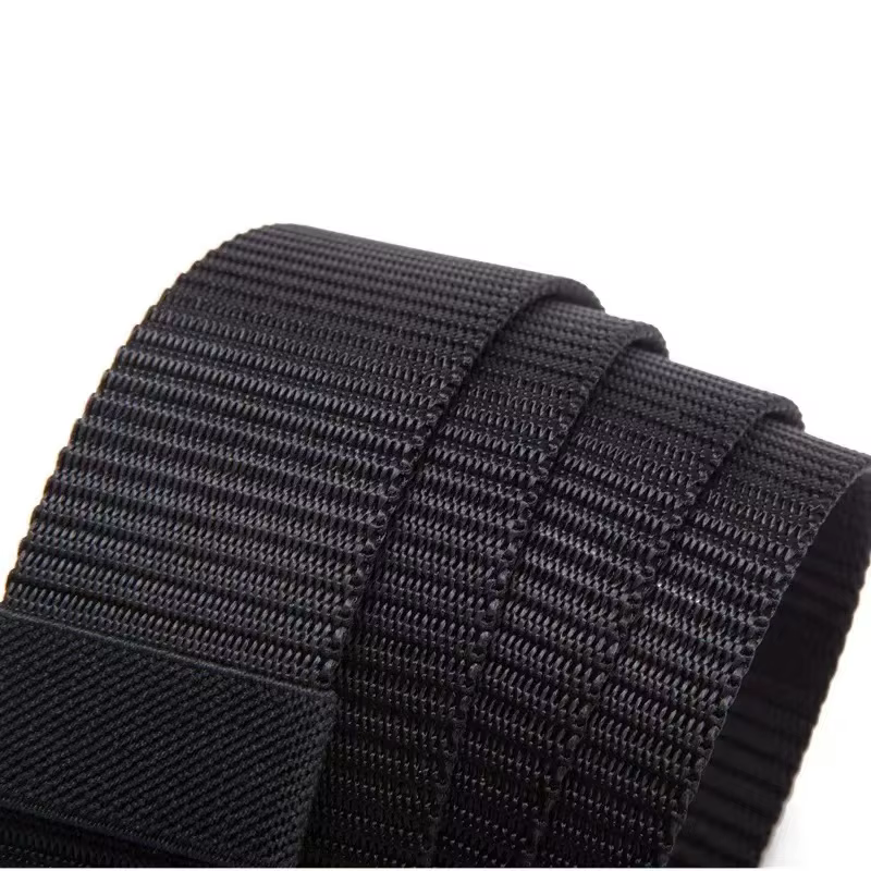 Ceinture en toile avec boucle YKK