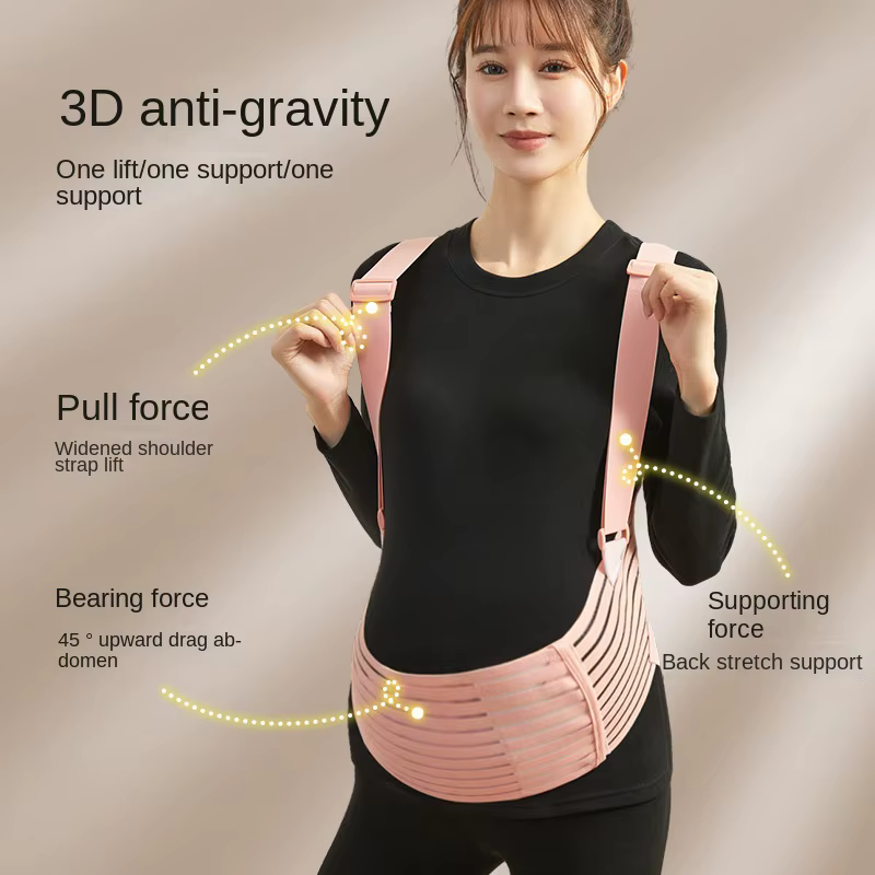 Confort respirant grossesse ventre soutien femmes enceintes soutien d'épaule prénatal ceinture abdominale pour les femmes enceintes