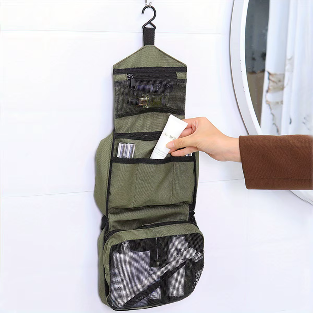 Trousse de toilette suspendue pour hommes
