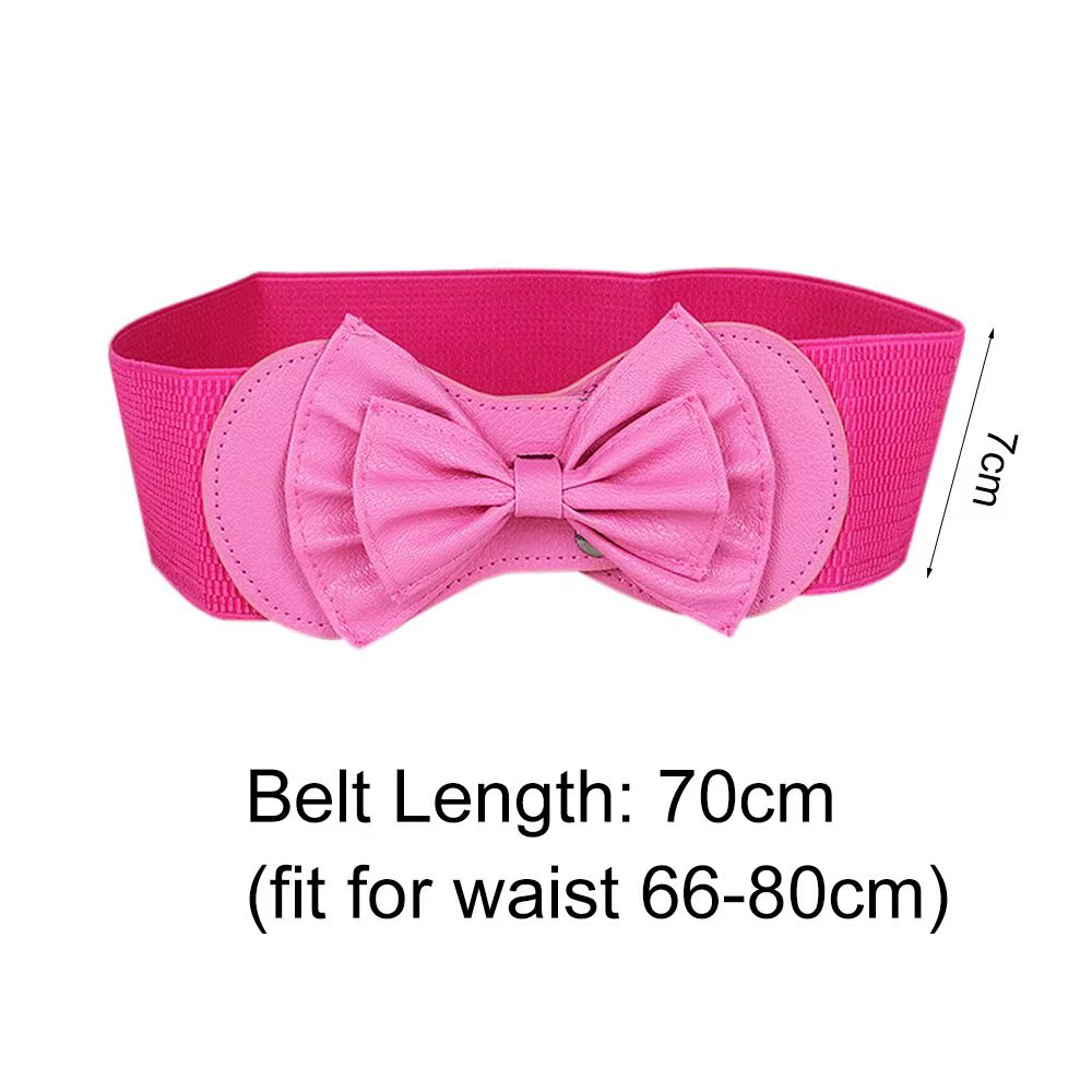 Ceinture élégante pour femme avec nœud décoratif