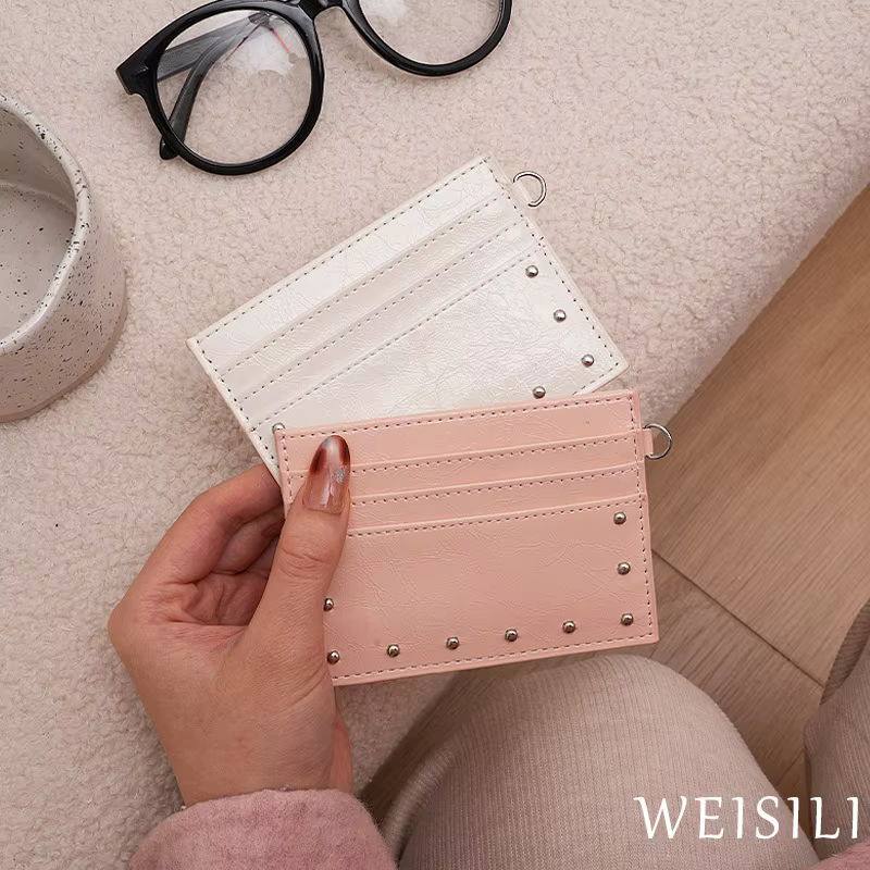 Porte-cartes de style coréen pour femmes