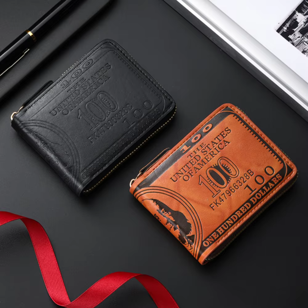 Porte-monnaie léger en cuir Pu
