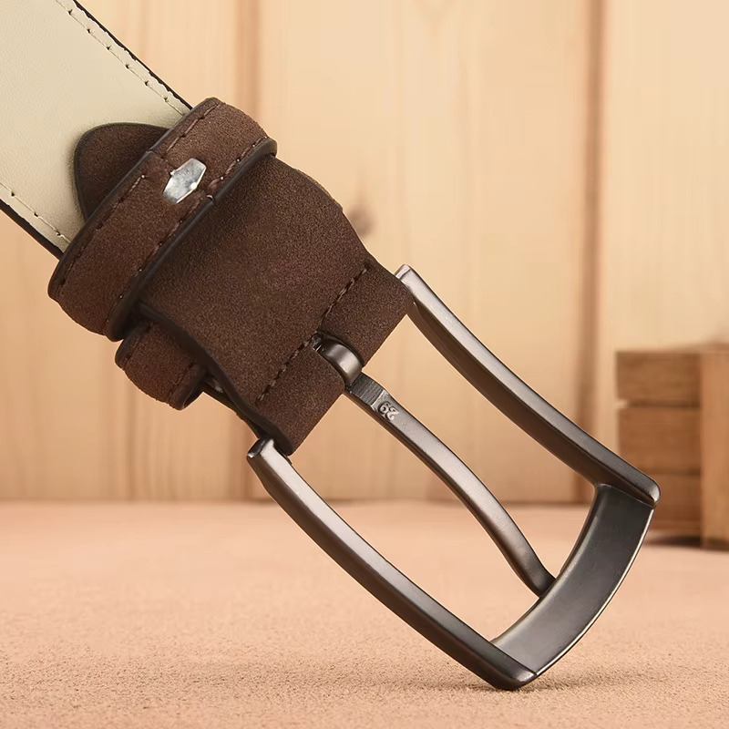 Ceinture en daim pour hommes