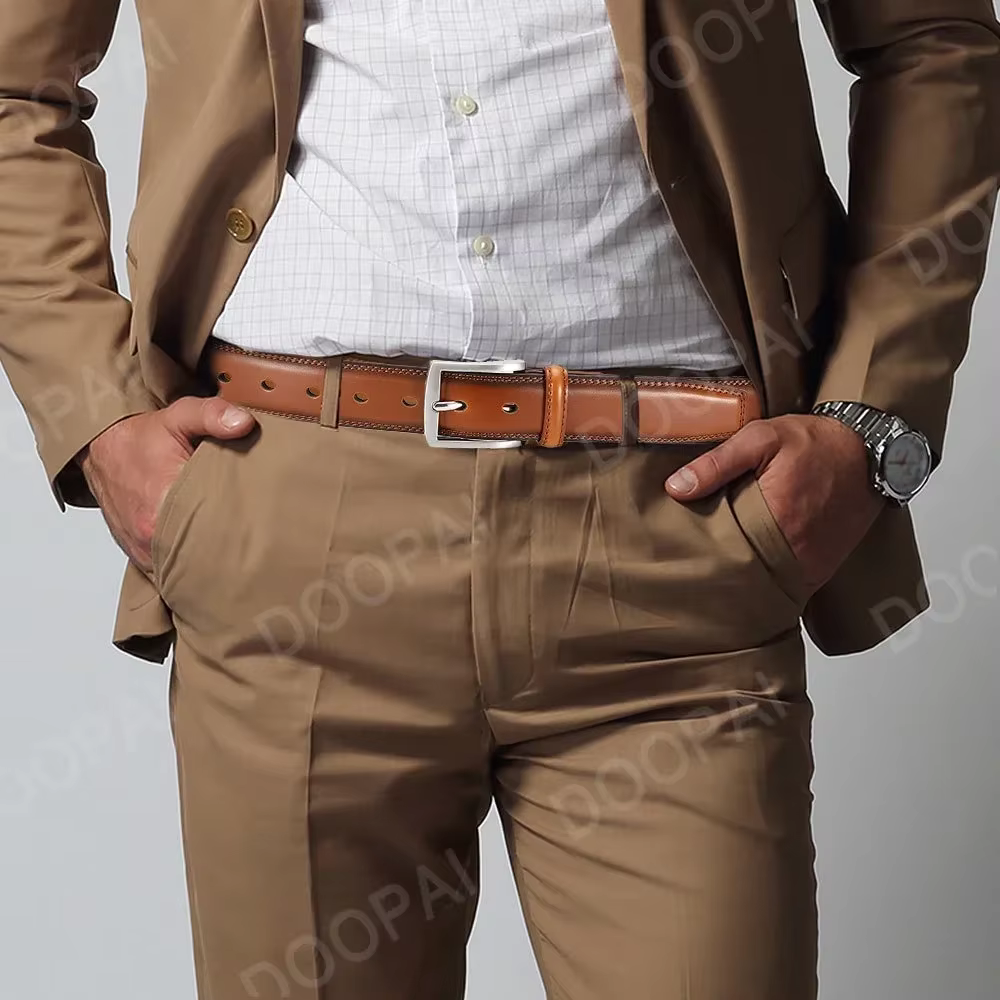 105 125 155cm grande taille hommes ceintures de haute qualité en cuir véritable LONG