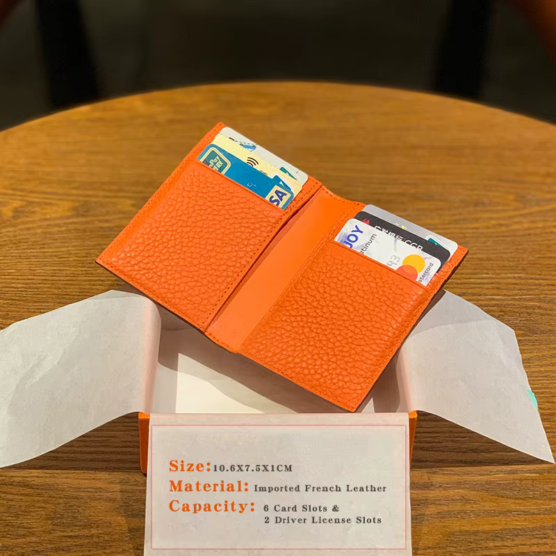 Portefeuille de ramassage réel avec un Design luxueux