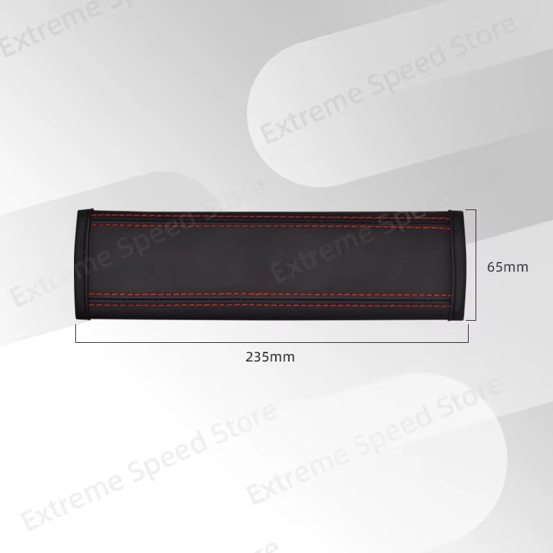 Coussin de ceinture de sécurité de voiture en cuir, emblème pour Stelvio Giulietta Giulia, accessoires de protection des épaules