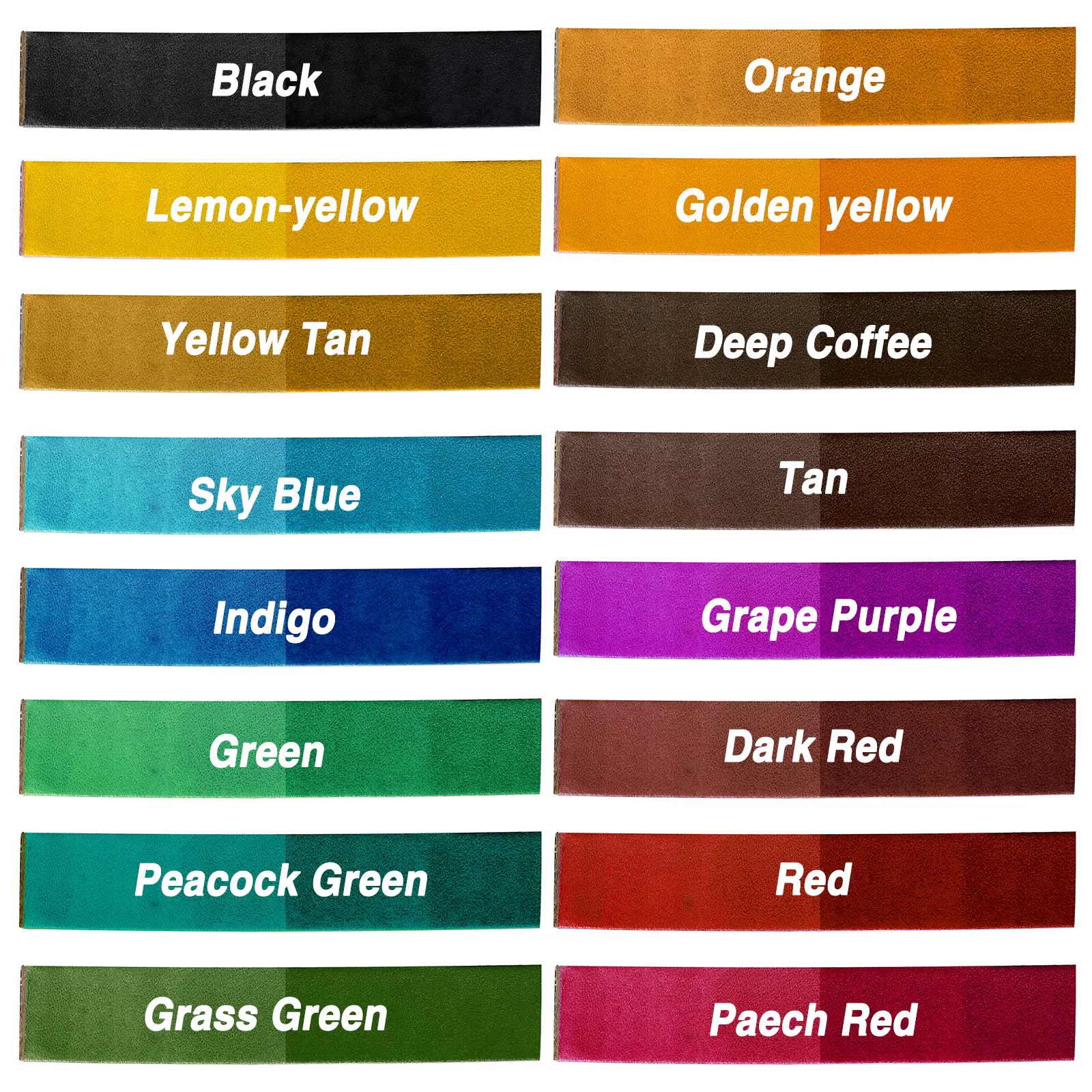 30 ml/bouteille 16 couleurs cuir coloration Pigment colorant liquide cuir réparation remise à neuf siège de voiture sac chaussures baskets soins de la peau artisanat 