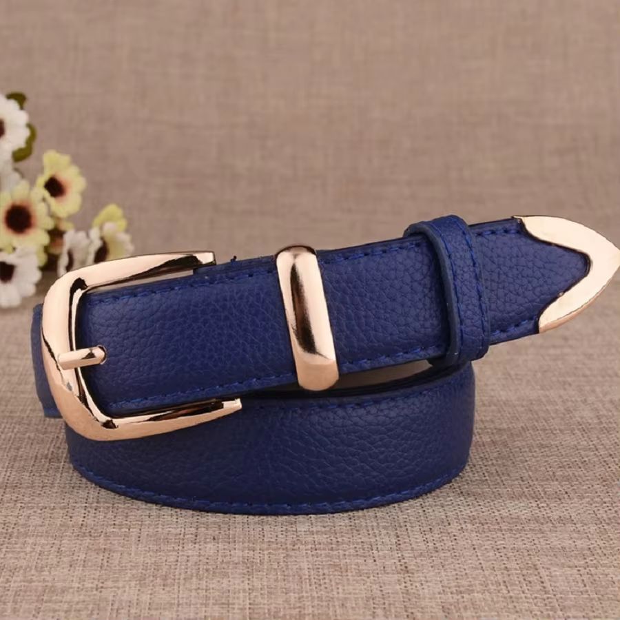 Ceinture de pantalon en cuir pour femmes