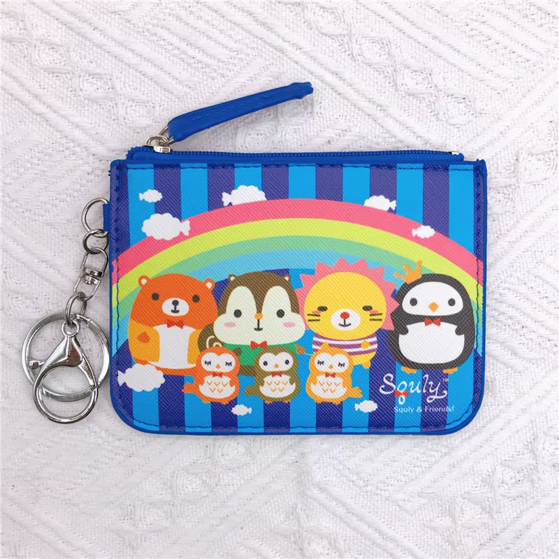 Disney mignon portefeuille femmes Chip 'n' Dale porte-monnaie loisirs fermeture éclair Mickey porte-carte Minnie
