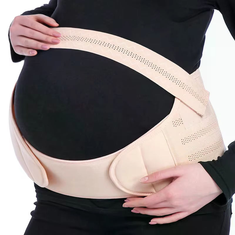 Bande de soutien de maternité de grossesse, ceinture abdominale réglable pour soulager les maux de dos et soutien du ventre