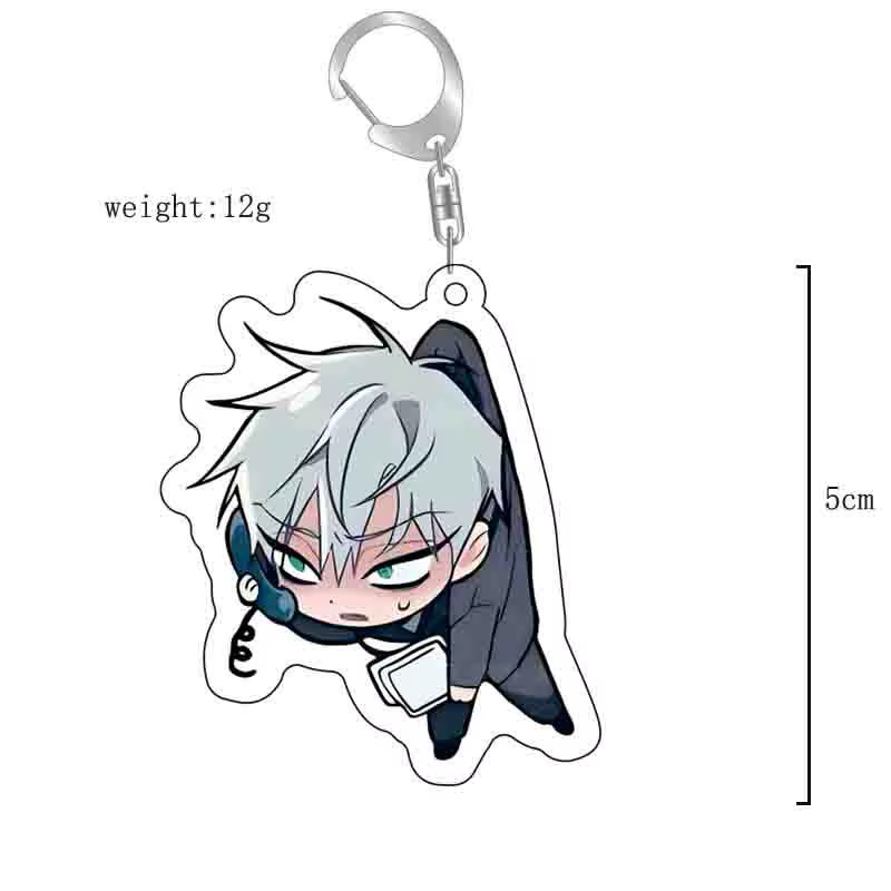 Porte-clés Super Mignons Anime Dance Chibis Luka Ivan Till Mizi Hyuna Sua, Accessoires de Jeu, Pendentif de Sac à Dos, Bijoux