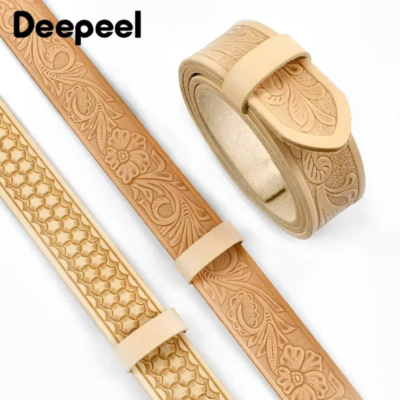 Ceinture en cuir véritable pour hommes
