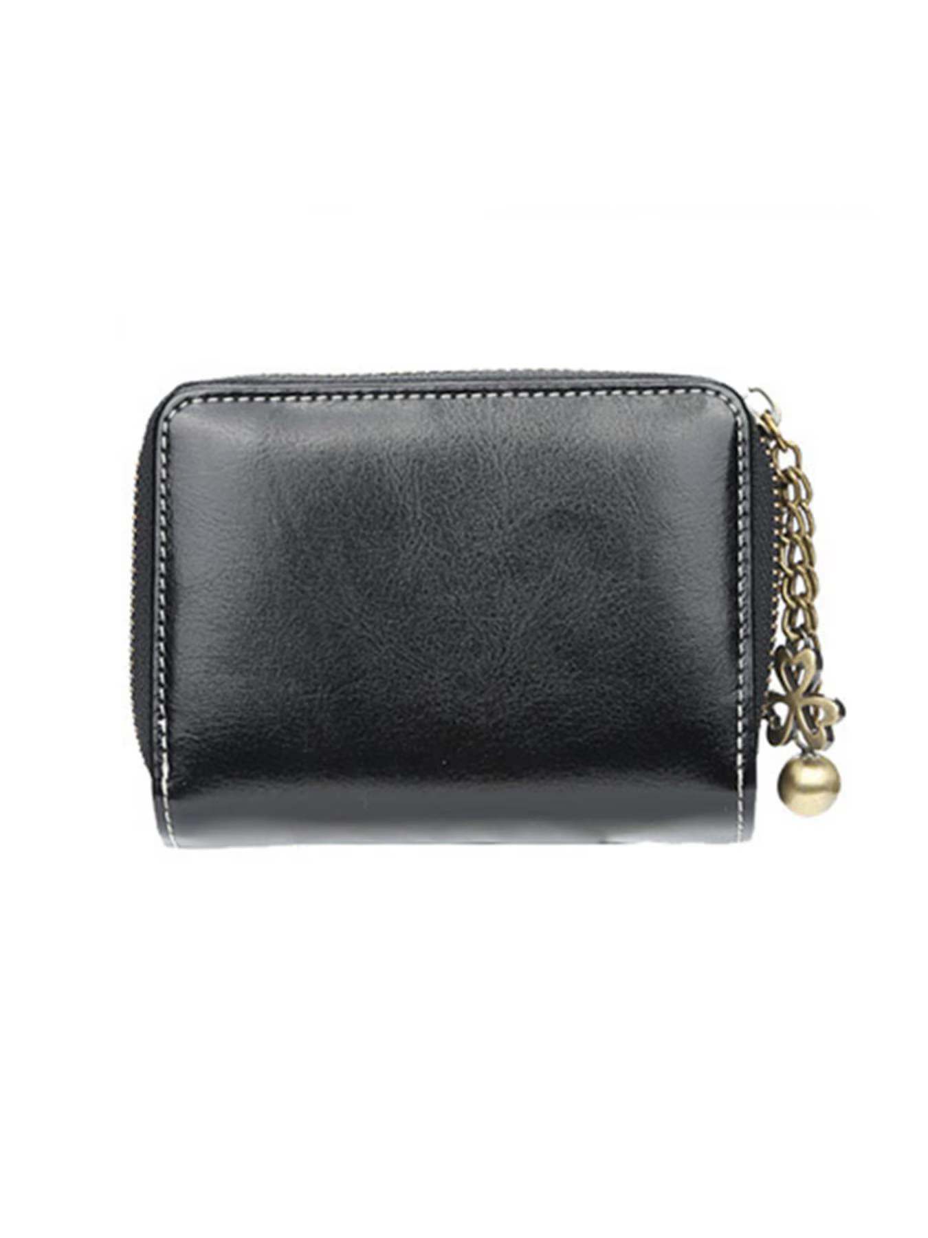 Portefeuille court à boucle pour femme