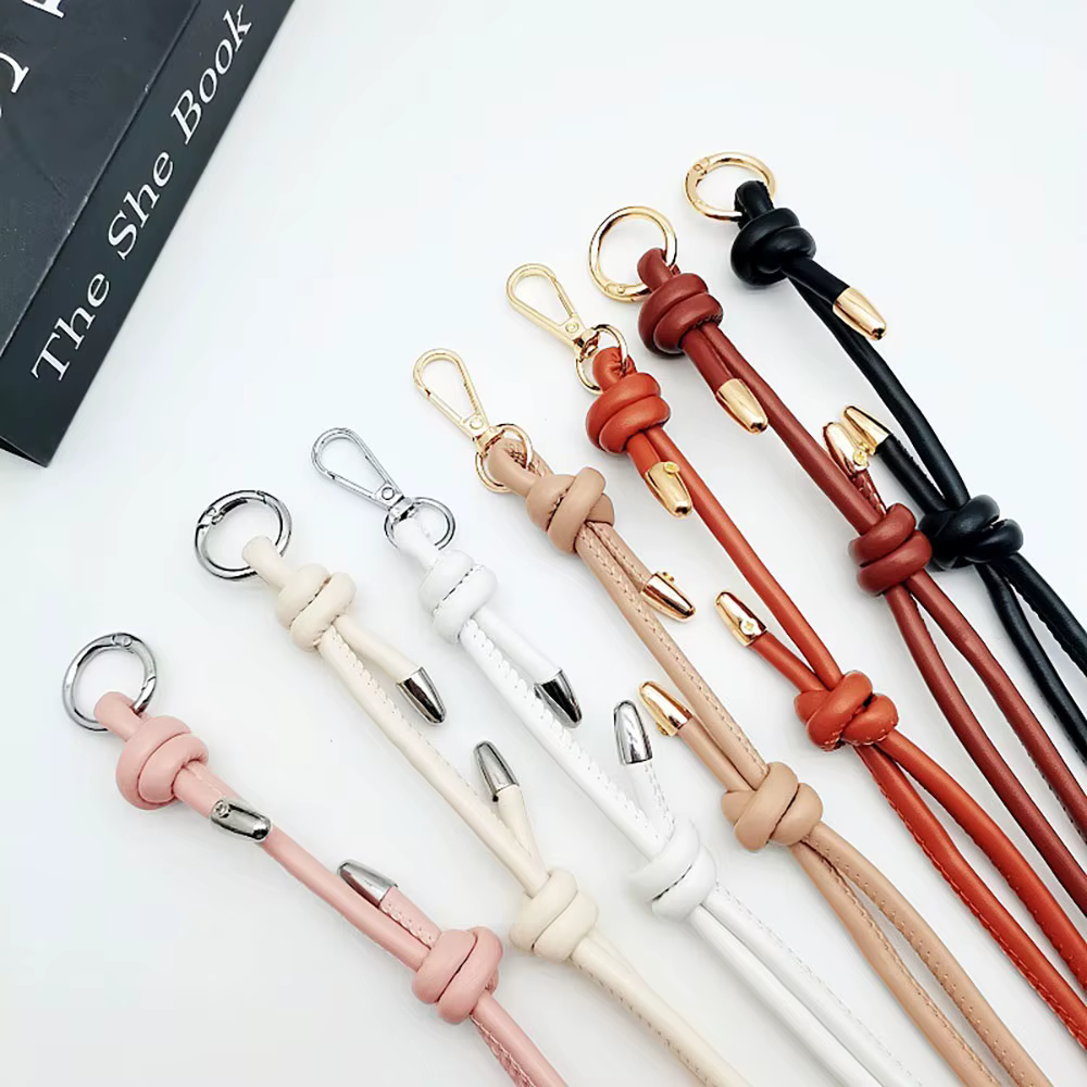 1 pièces longue bandoulière en cuir sac