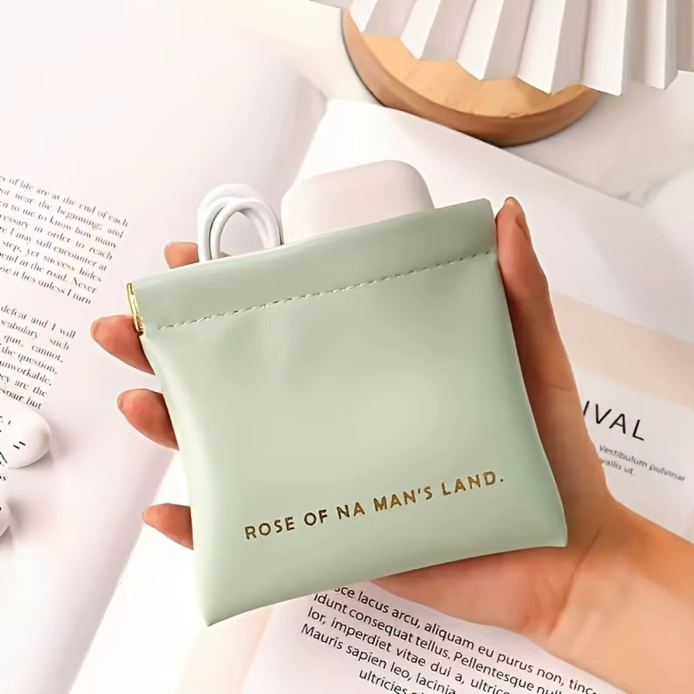 Portefeuille à fermeture magnétique pour femmes, Mini organisateur multicolore, petit sac de rangement, rangement de voyage avec pochette pour pièces de monnaie de rouge à lèvres
