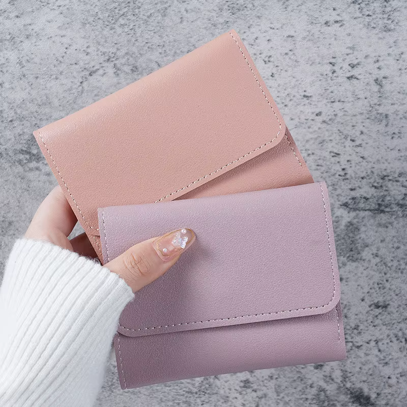 Portefeuille court tendance pour femmes