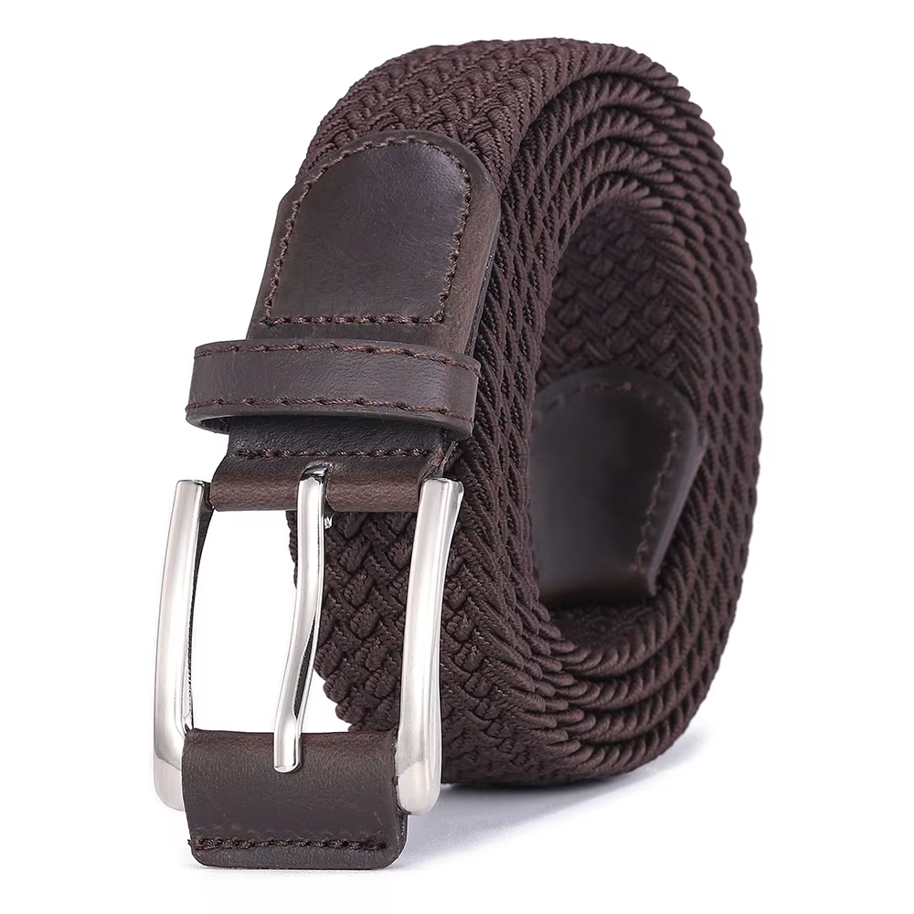 Ceintures élastiques pour hommes femmes mode tactique mâle ceinture tressée femme