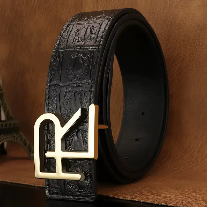 Haute qualité largeur 3.8 cm ceinture en cuir femmes marque de luxe concepteur ceintures célèbres