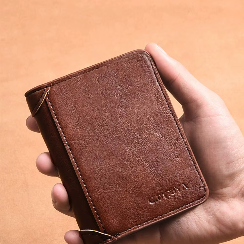 Portefeuille élégant pour homme en PU