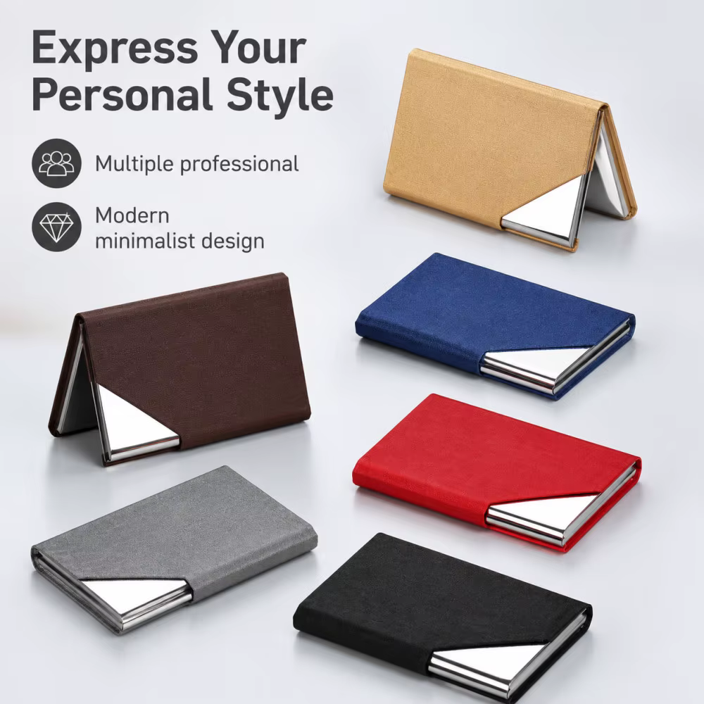 Portefeuille de luxe en cuir PU
