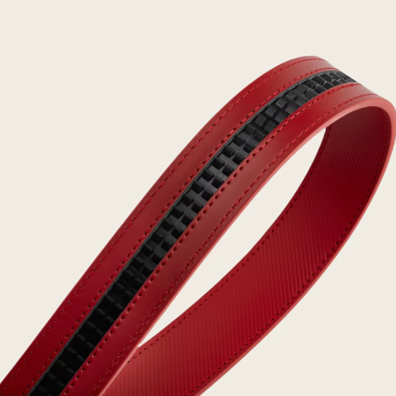 Ceinture automatique en cuir véritable pour hommes