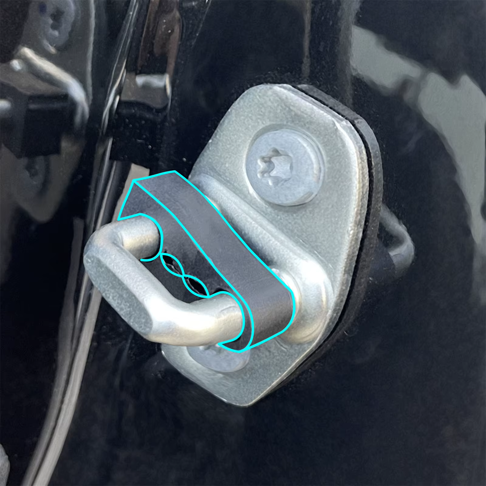 Amortisseur de tampon de serrure de porte, pour citroën C3 C4 C5 DS3 DS4 DS5 Picasso Berlingo, isolation pour sourds, bouchon de joint de bruit