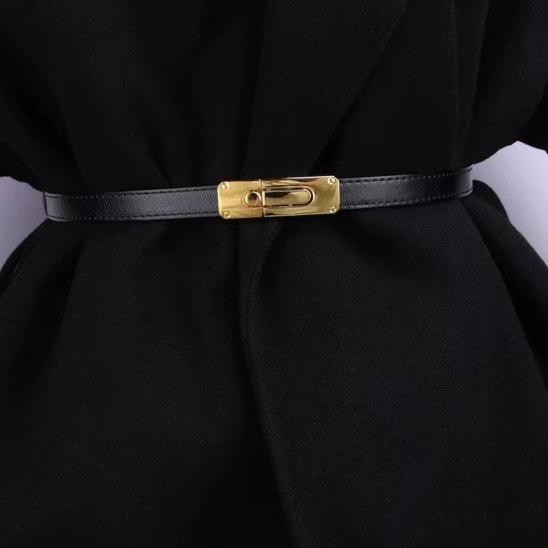 Ceinture fine et élégante de styliste pour femmes